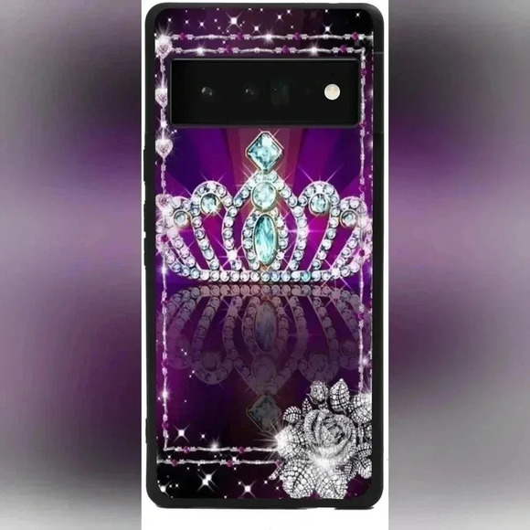 Google Pixel 6 Pro Case-Princess Crown (NWT) - Picture 1 of 8